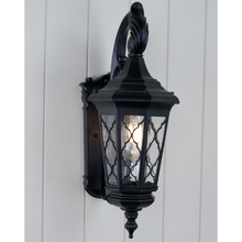 Black Ronan Outdoor Wall Light